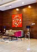 LOBBY Best Price and Cozy Studio Apartment at Nifarro Park By Travelio