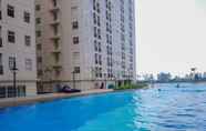 Swimming Pool 2 Tidy and Pleasant Studio at Ayodhya Residences Apartment By Travelio