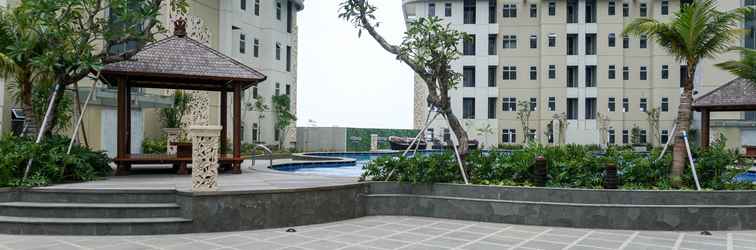 Lobi Comfy and Fully Furnished 1BR Apartment at Vittoria Residence By Travelio