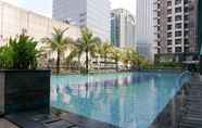 Swimming Pool 2 Comfy Living Studio at Tamansari Semanggi Apartment By Travelio