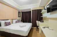 Lobby Modern Studio Apartment at The Oasis Cikarang By Travelio