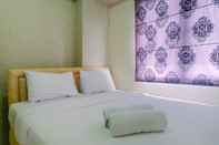 Bedroom Comfy 2BR @ Green Palace Kalibata City Apartment By Travelio