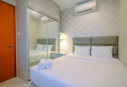 Bedroom Brand New and Posh 2BR Kuningan Place Apartment By Travelio