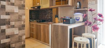 Bedroom 5 Comfy 3BR Apartment at Green Palm Residences By Travelio