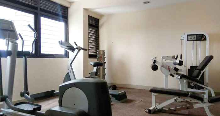 Fitness Center Spacious Apartment at 2BR Metropark Condominium Jababeka By Travelio