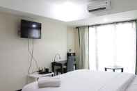 ห้องนอน Studio Room Strategic Apartment at Tamansari La Grande By Travelio