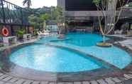 Swimming Pool 7 Comfy Style at 2BR L'Avenue Apartment By Travelio