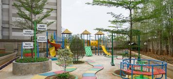 Nearby View and Attractions 3 Luxury Design 3BR Apartment Grand Palace Kemayoran By Travelio