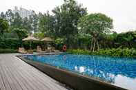 Swimming Pool 2BR Good Place Veranda Residence at Puri By Travelio