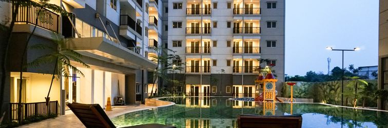 Lobby Warm and Cozy 2BR Park Signature Grande Apartment By Travelio