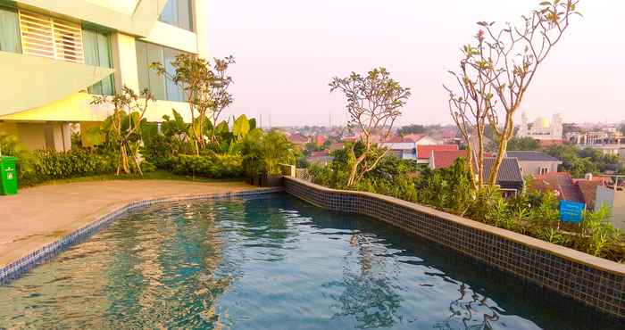 Lobi Studio Simple Apartment at Grand Kamala Lagoon By Travelio