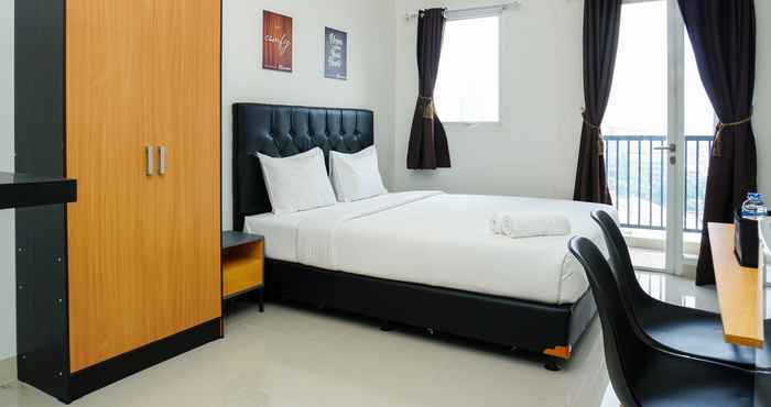 Bilik Tidur Studio Minimalist Signature Park Grande Studio Apartment with city view By Travelio