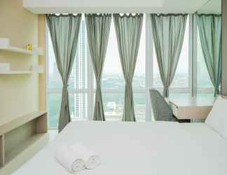 Bedroom 2 Studio Cozy and Lovely Apartment At U Residence Karawaci By Travelio