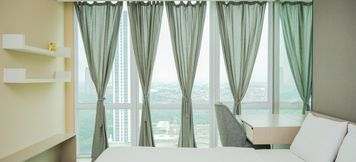 Bilik Tidur 5 Studio Cozy and Lovely Apartment At U Residence Karawaci By Travelio