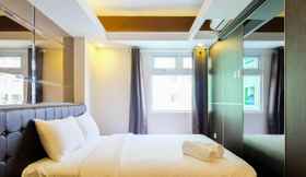 Bedroom 6 Studio Spacious Room at Green Pramuka Apartment By Travelio