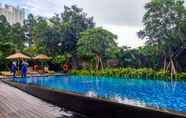 Swimming Pool 2 Spacious 2BR Veranda Residence @ Puri Apartment By Travelio