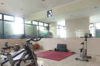 Fitness Center New Furnished Room at 1BR Rajawali Apartment By Travelio