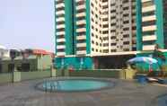 Kolam Renang 3 New Furnished Room at 1BR Rajawali Apartment By Travelio