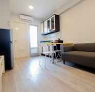 Common Space 4 2BR Newly Renovated Apartment Gading Nias Residence By Travelio