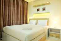 Bedroom Studio Great Location Brooklyn Alam Sutera Apartment By Travelio