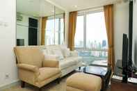Lobby 3BR Luxurious Apartment at FX Residence Sudirman By Travelio