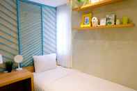 ห้องนอน Modern 2BR Pakubuwono Terrace Apartment By Travelio