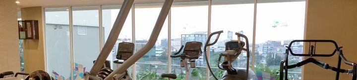 Fitness Center 3 Simply Minimalist Studio Menteng Park Apartment By Travelio
