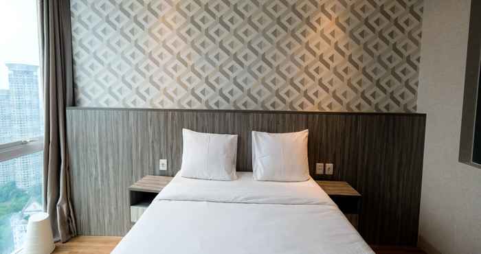 Bilik Tidur Studio Elegant at U Residence By Travelio