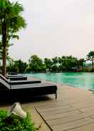 SWIMMING_POOL Best Studio Room Apartment at Capitol Park Residence By Travelio