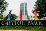 Exterior Best Studio Room Apartment at Capitol Park Residence By Travelio