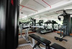 Fitness Center 3 Best Studio Room Apartment at Capitol Park Residence By Travelio
