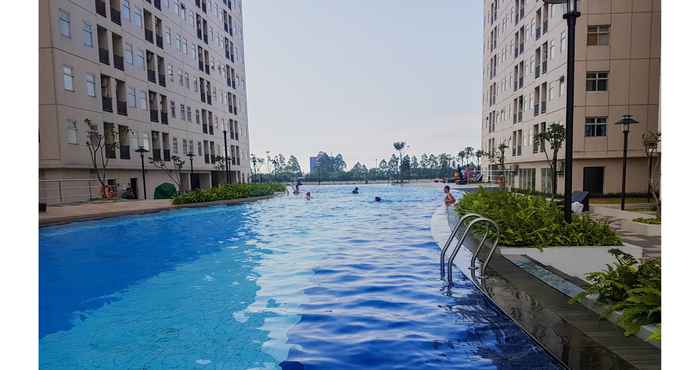 สระว่ายน้ำ Best 2BR Ayodhya Apartment By Travelio