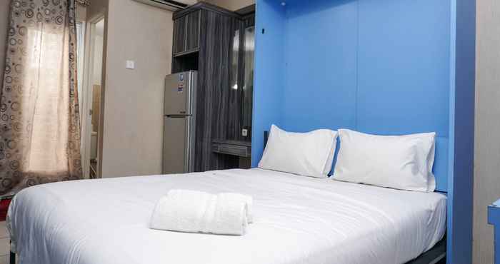 Bilik Tidur Best Studio Green Bay Pluit Apartment By Travelio