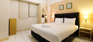 Bedroom 3 Simply 2BR Kebagusan City Apartment By Travelio