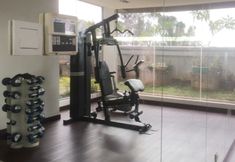 Fitness Center 3 Spacious 2BR Apartment at GP Plaza By Travelio
