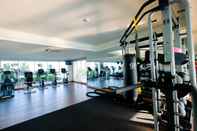 Fitness Center Studio Simply Modern Menteng Park Apartment By Travelio