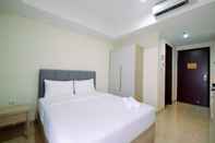 Bedroom Studio Simply Modern Menteng Park Apartment By Travelio