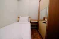 ห้องนอน 1BR Homey at Menteng Square Apartment By Travelio