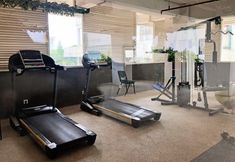 Fitness Center 4 Studio Trendy Apartment at Pavilion Permata By Travelio