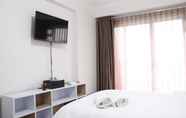 Bedroom 4 Studio Compact Room at Gateway Pasteur Apartment near Exit Toll By Travelio
