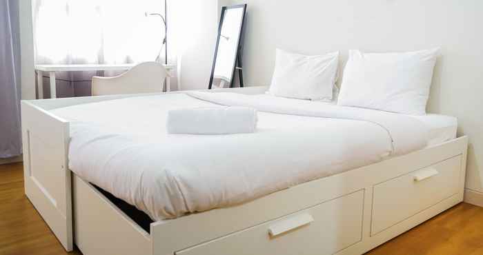 Bedroom Studio Modern at Margonda Residence 5 By Travelio
