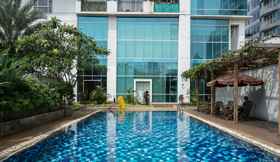 Swimming Pool 2 3BR Spacious at Ambassade Residences Apartment near Kuningan By Travelio