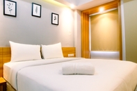 ห้องนอน Studio Comfy Mustika Golf Residence Apartment By Travelio