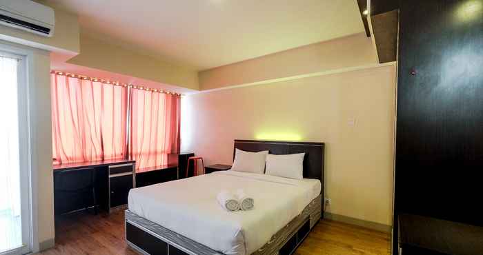 Kamar Tidur Minimalist Studio at H Residence By Travelio