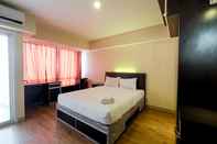 Kamar Tidur Minimalist Studio at H Residence By Travelio