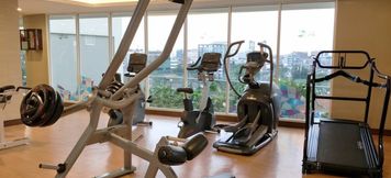 Fitness Center 4 Simply Furnished Studio Apartment at Menteng Park By Travelio