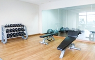 Fitness Center 5 Homey and Comfy Studio Apartment at Tifolia By Travelio