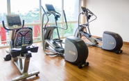 Fitness Center 4 Homey and Comfy Studio Apartment at Tifolia By Travelio