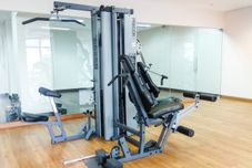 Fitness Center 2BR Comfy and Spacious Callia Apartment By Travelio