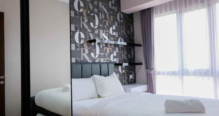Kamar Tidur 3BR Apartment with Pool at M-Town Signature By Travelio